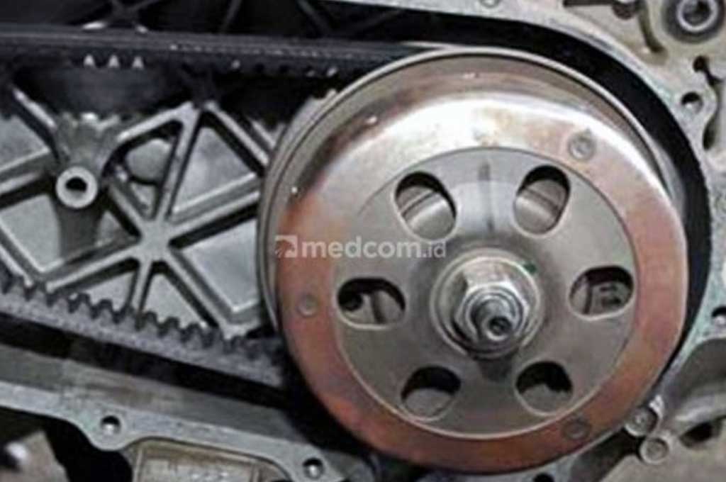 Perhatikan usia pakai V-belt biar tidak putus saat di jalan. Mecom.id/M. Bagus Rachmanto