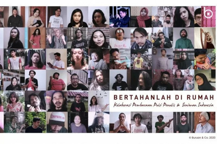 Puisi Virtual Hibur Masyarakat di Tengah Pandemi Virus Korona