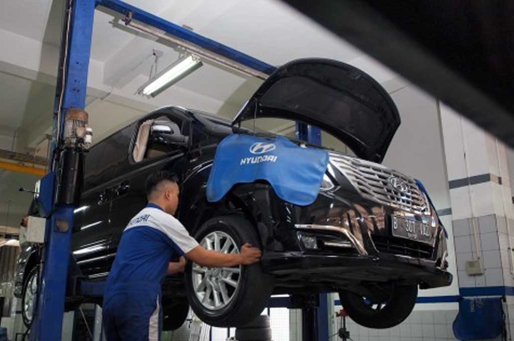 Wajib periksa sejumlah komponen sebelum mobil melakukan perjalanan jauh. Hyundai