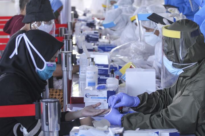 BIN Gelar Rapid Test Massal di Depok