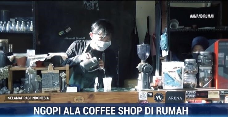 Bergabung dengan Tokopedia membawa angin segar bagi Dua Coffee di tengah pandemi ini. (Foto: Metro TV)