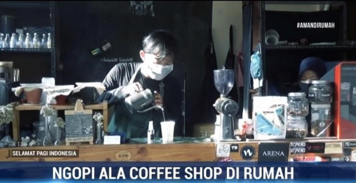 Ngopi ala Coffee Shop di Rumah