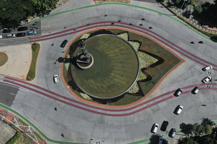 Lebaran, Jalan Protokol Jakarta Lengang