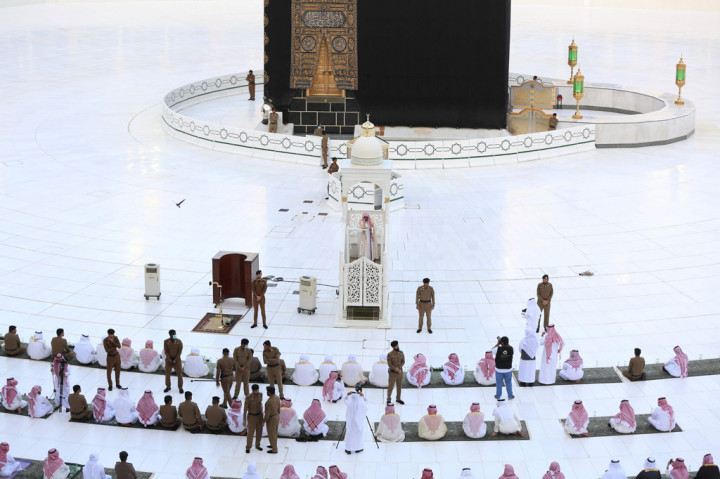 Suasana Salat Id di Masjidil Haram