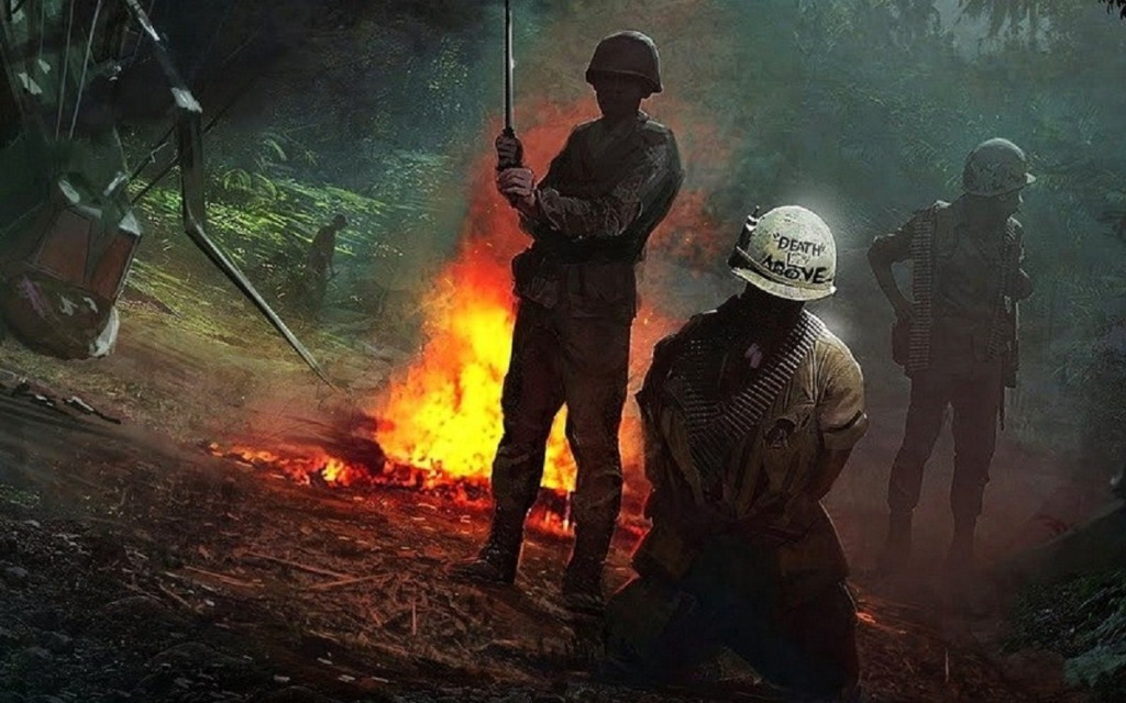 Bocoran desain dari game Call of Duty: Black Ops terbaru dari adegan Perang Vietnam.