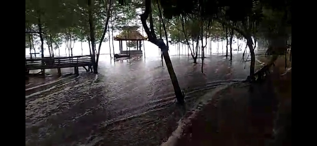 Banjir Rob Terjang Pantai Selatan Malang  Medcom.id