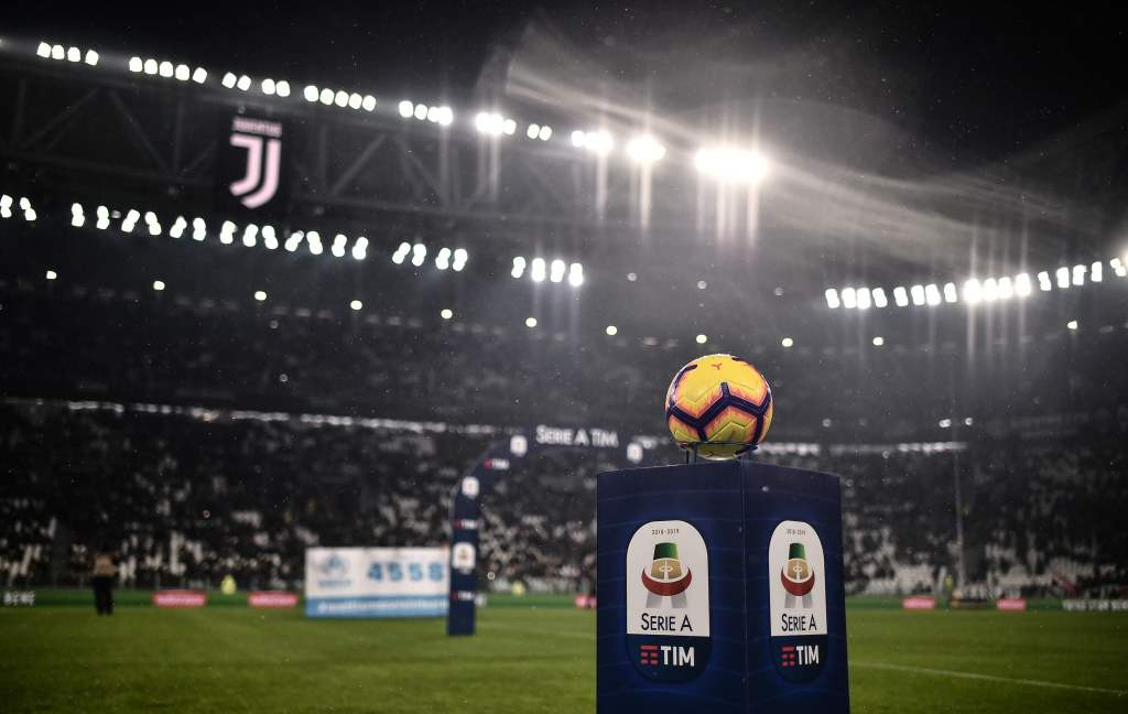 Suasana jelang pertandingan Juventus vs Parma di Liga Serie-A Italia pada Februari (Foto: AFP/Marco Bertorello)