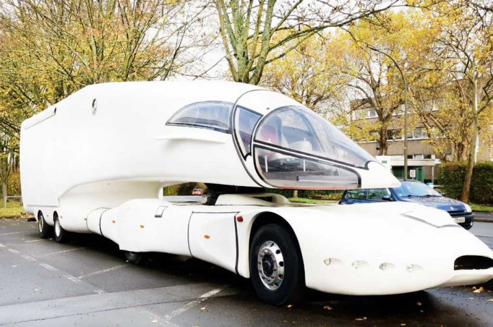 Intip Truk Mewah Ramah Lingkungan dengan Desain Unik