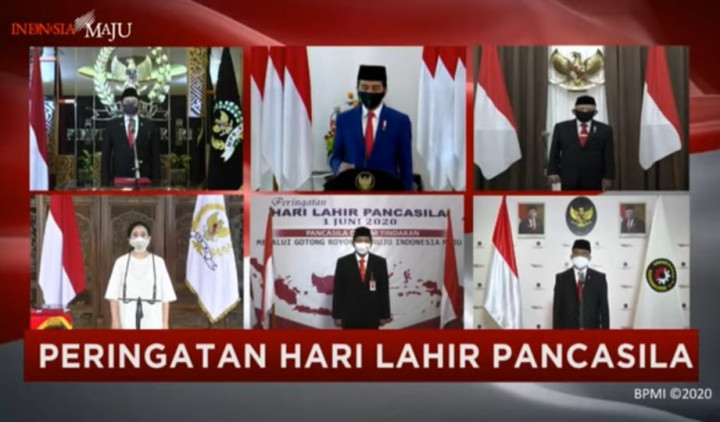 Peringatan Hari Lahir Pancasila Digelar Virtual