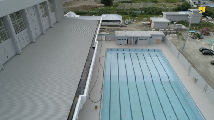 Konstruksi Tiga Arena PON XX Rampung