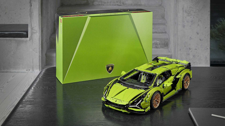 Lego Hadirkan Replika Lamborghini Sian Berskala 1:8