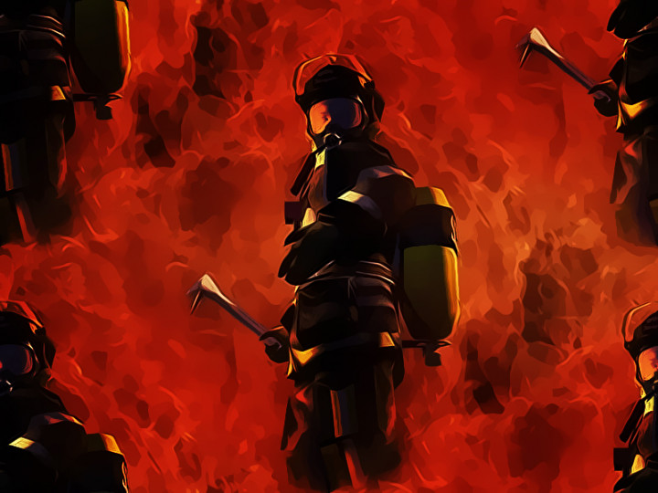 Kapal Cepat Gugus Tugas Covid-19 Terbakar di Mappi