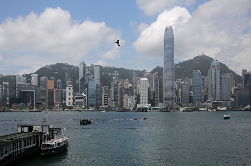 Pemandangan salah satu sudut kota Hong Kong. (Foto: AFP)