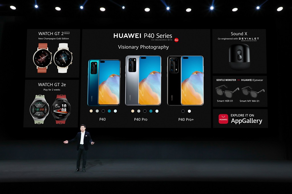 Peluncuran global Huawei P40 Series. (Huawei)
