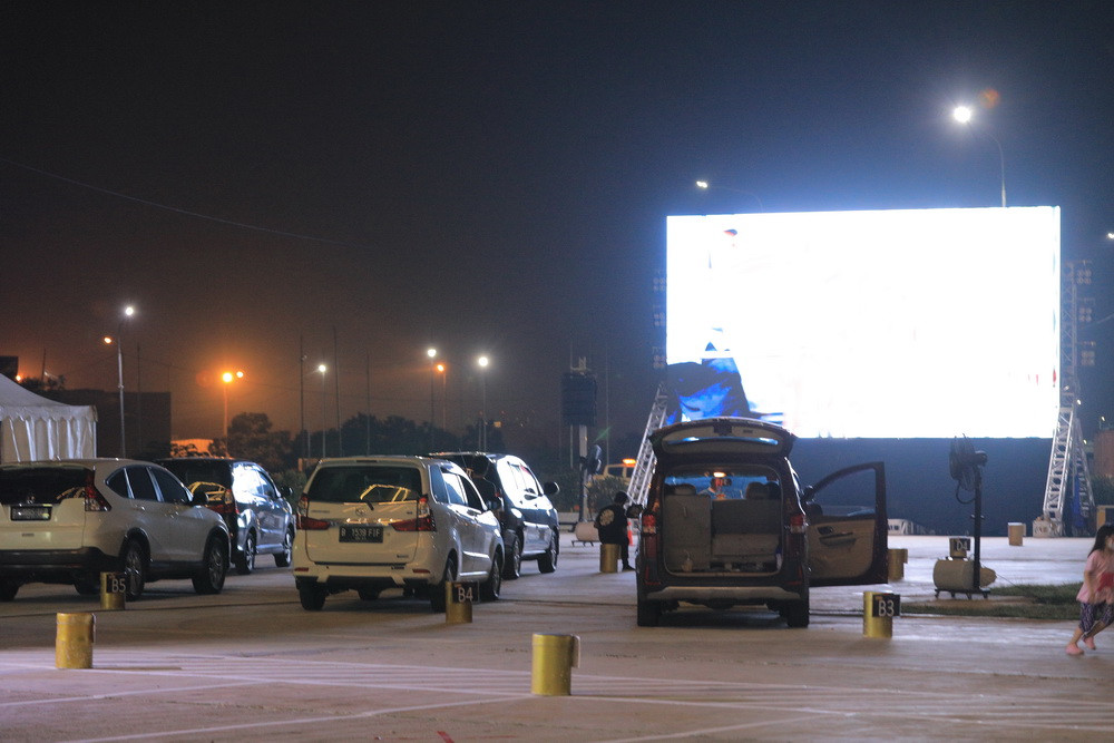 Drive-in Cinema Meikarta (Foto: Drive Thru Dine In Meikarta)