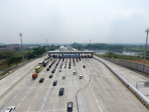 Ilustrasi jalan tol 