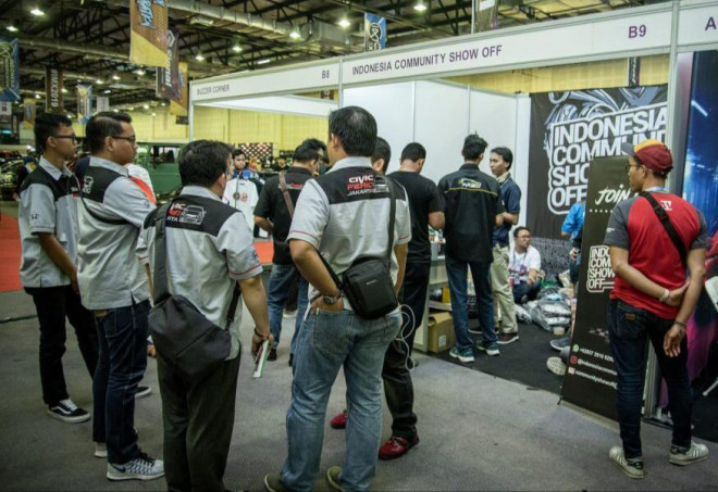 IC membuka booth di IMX 2019. IMX