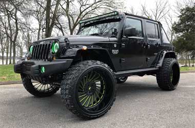 Modifikasi Jeep Wrangler Terinspirasi Game Call of Duty