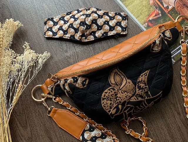 Kreativitas Dunia Fesyen, Tampil Matching dengan Tas dan Masker Saat Pandemi