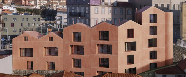 Kompleks Hunian yang Terinspirasi Gudang Anggur