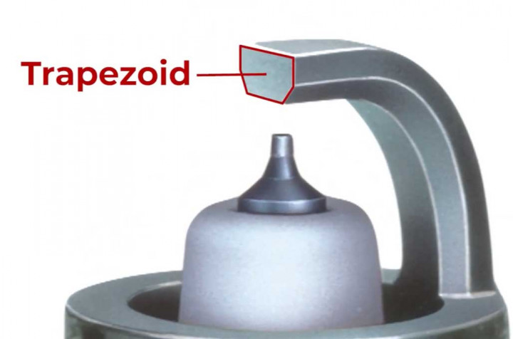 Elektroda Tengah Canggih, Ground Busi Ikut Beradaptasi