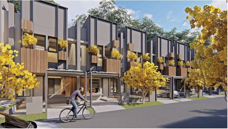 Invensihaus R, hunian dengan konsep smart home di BSD. Foto: Sinar Mas Land