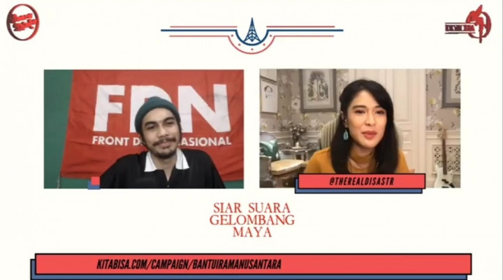 Obati Kerinduan Main Band, Dian Sastro Ikut Nyanyi Serenata Jiwa Lara