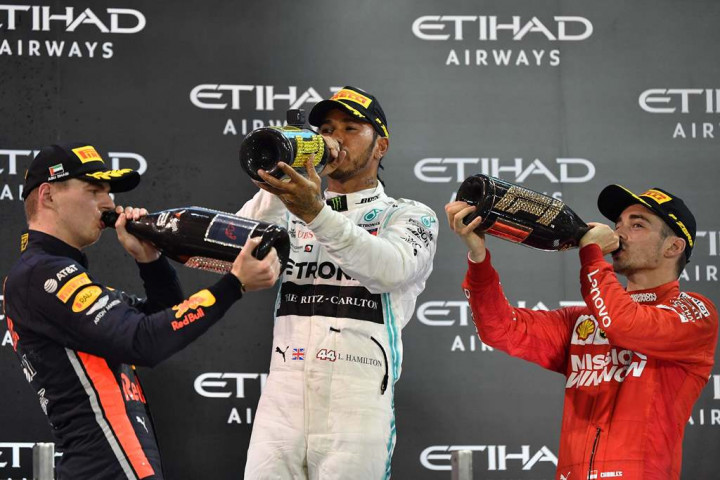 Formula 1 Tiadakan Perayaan Podium karena Pandemi