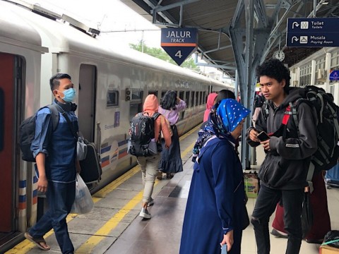 Stasiun Pasar Senen Operasikan Tiga KA Jarak Jauh Mulai Senin