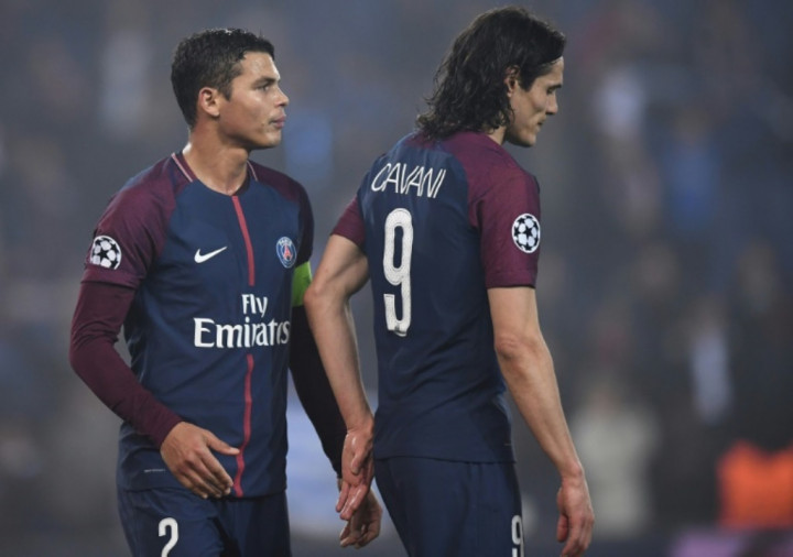 PSG Konfirmasi Kepergian Thiago Silva dan Edinson Cavani