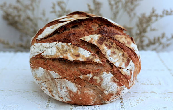 Ragi alami pada sourdough terbuat dari campuran terfermentasi tepung dan air yang mengandung koloni bakteri dan ragi. (Foto: Ilustrasi. Dok. Unsplash.com)