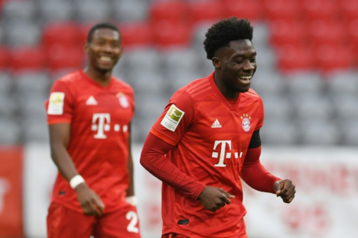 Alphonso Davies adalah Pemain Tercepat Bundesliga