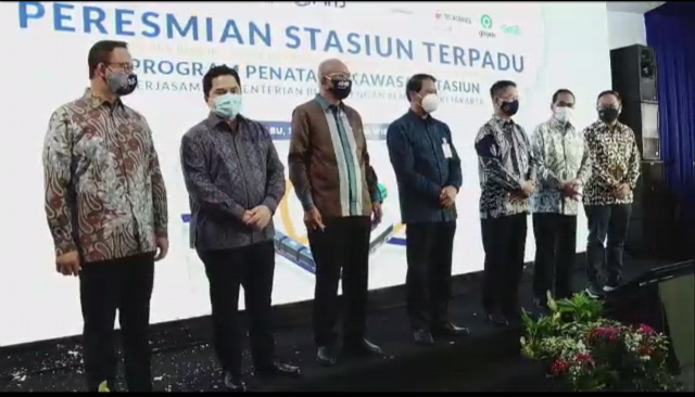 Stasiun Terpadu Bukti Ekosistem BUMN, BUMD, dan Swasta Sehat