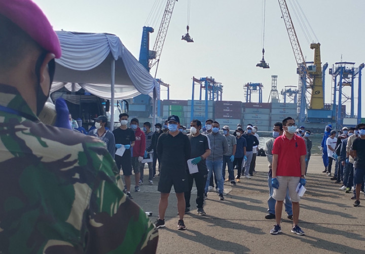 444 WNI ABK MV Eurodam Pemulangan Tahap 2 Tiba