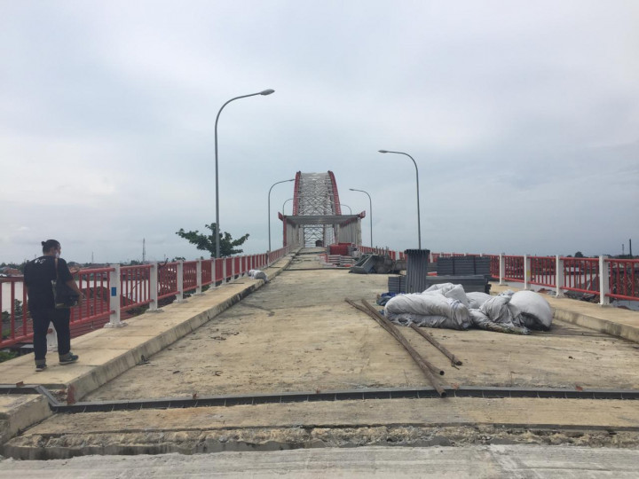 Pembangunan Jembatan Musi VI Akan Rampung Akhir Tahun