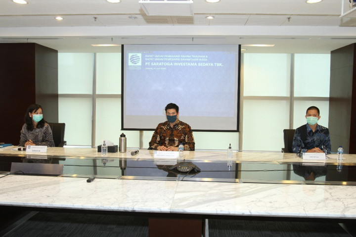 Saratoga Bagi Dividen Rp149,2 Miliar