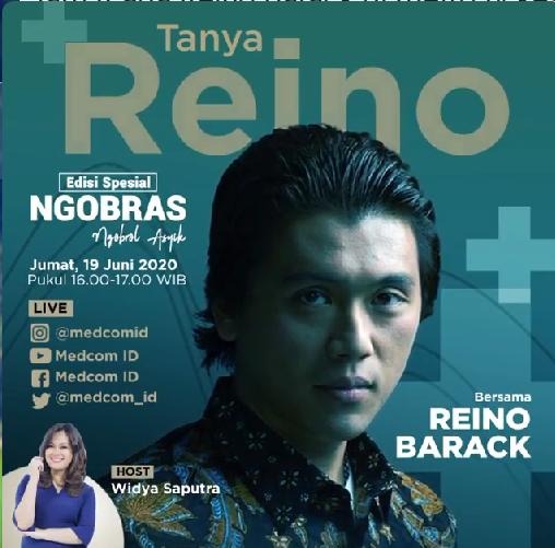 Lebih Dekat dengan Reino Barack di Acara #NgobrolAsyik