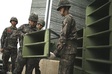 Korut Kembali Pasang Pengeras Suara di Perbatasan