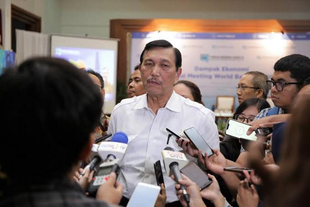 Menko Kemaritiman dan Investasi Luhut Binsar Pandjaitan. FOTO: Kemenko Kemaritiman dan Investasi