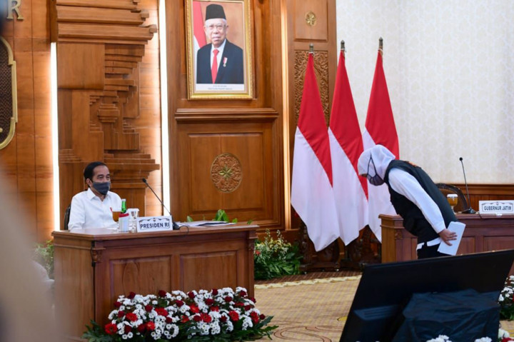 Jokowi Minta Jatim Tekan Kasus Positif Covid-19 dalam 2 Minggu