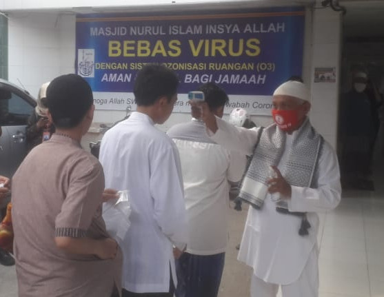 Masjid Nurul Islam Koja Masih Terapkan Salat Jumat Dua Sif