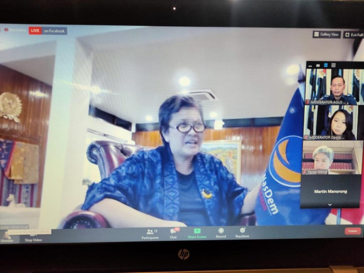 NasDem-Partai Buruh Australia Berbagi Pengalaman Tangani Pandemi