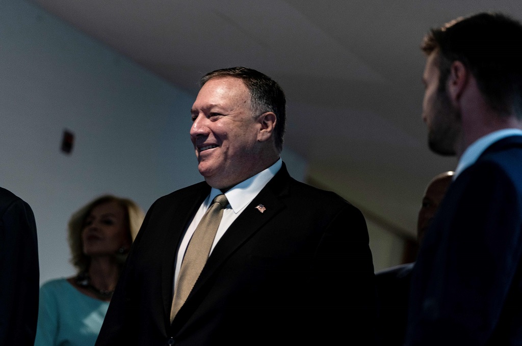 Menlu AS Mike Pompeo. (Foto: AFP)