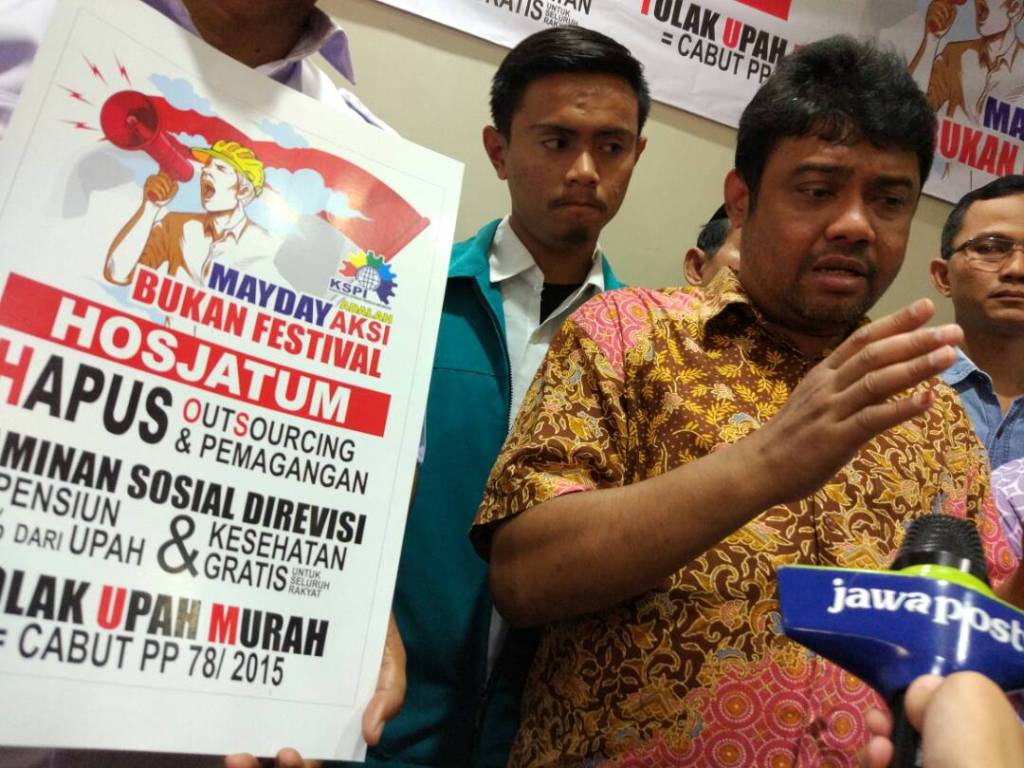 Presiden KSPI Said Iqbal. Foto: Medcom.id/Annisa Ayu.