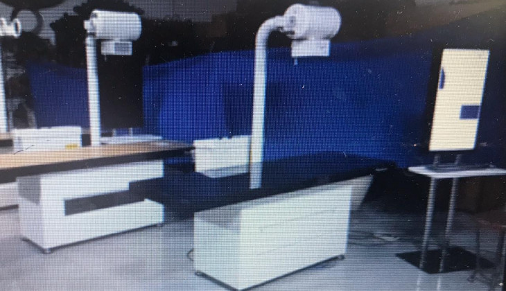 Alat tes covid-19 dengan radiografi digital buatan peneliti UGM. Dokumentasi Humas UGM