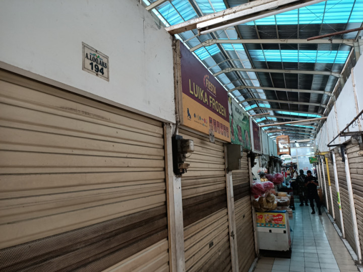 Pasar Mede Fatmawati Ditutup Sementara