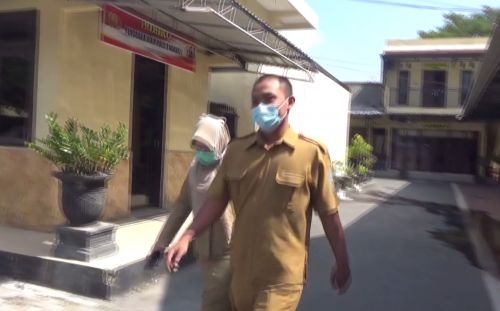 Bendahara Dinsos Nganjuk Diperiksa Polisi Gara-gara Bansos Beras Covid-19