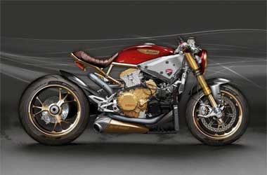 Tampilan Keren Ducati 1199 Panigale Super Cafe Racer