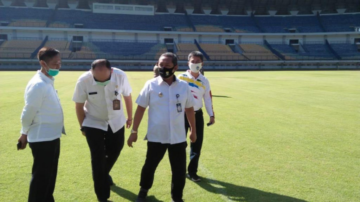 Stadion Gelora Bandung Lautan Api Siap Digunakan Persib