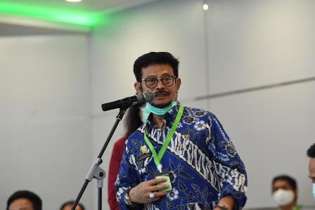 Mentan Enggan Lepaskan Kalung Antivirus Korona